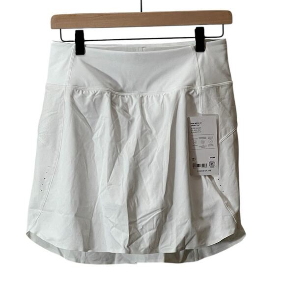 Athleta Run With It Skort 16 Women's Small Breathable Stretch